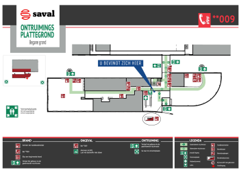 Ontruimingsplattegrond