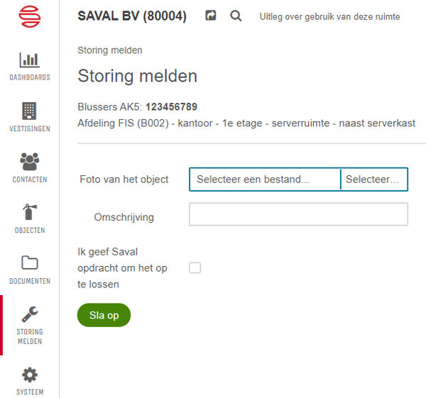 nieuwe functionaliteit toegevoegd aan saval portal storingsmelder 4