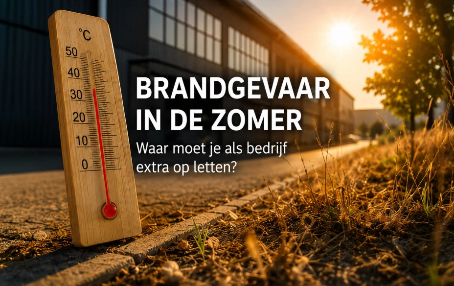 Brandgevaar in de zomer