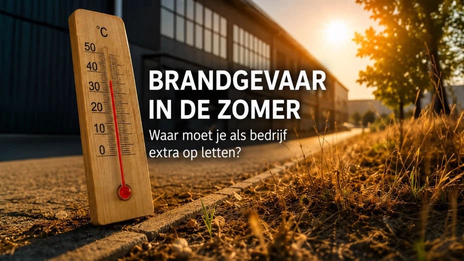 Brandgevaar in de zomer