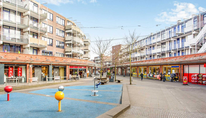 Binnenplein winkelcentrum de Mare in Alkmaar