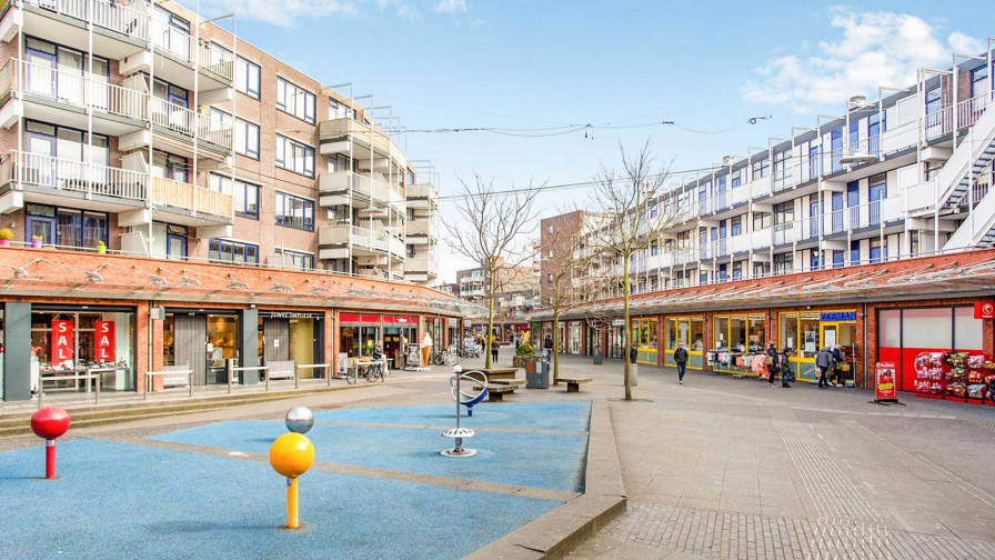 Binnenplein winkelcentrum de Mare in Alkmaar